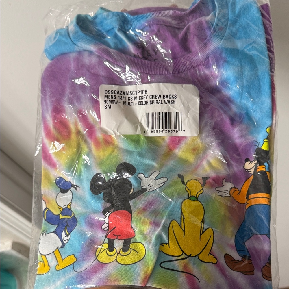 Disney Multicolor Mickey & Friends Short Sleeve Tee